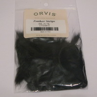 ������ �������� 3-4 ��. (�����) zonker strips black  Super Fly/ N Spirit